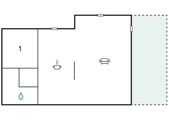 1 Bedroom In